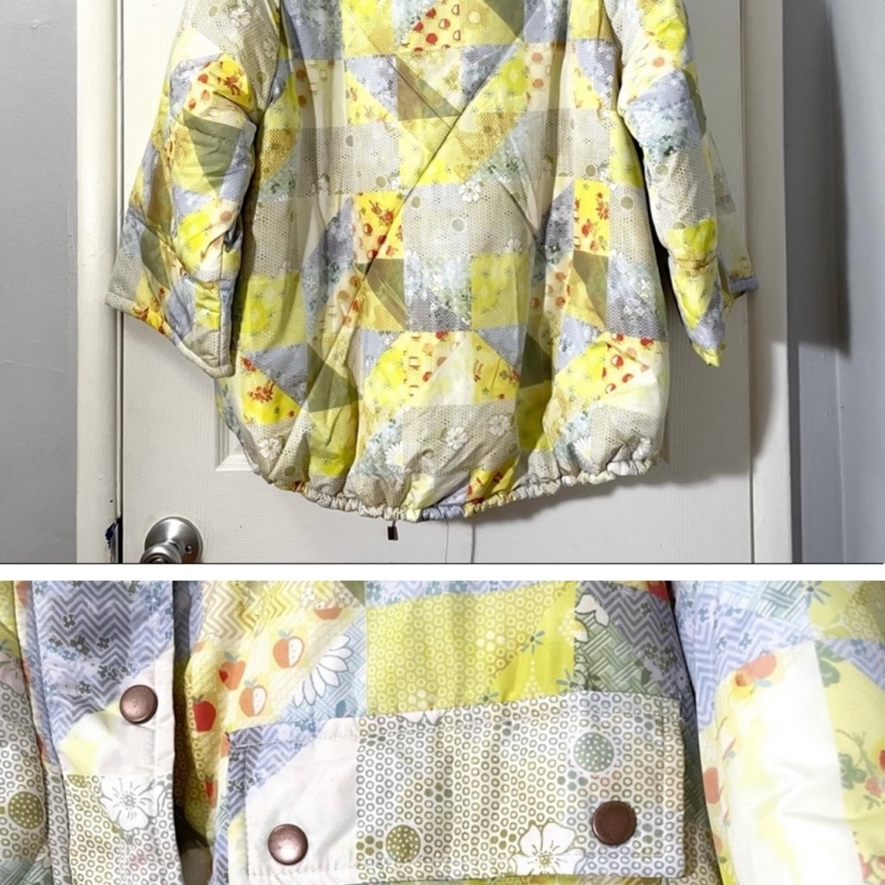 UO Kit Printed Nylon Puffer Jacket - Picture 2 of 10